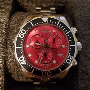 Invicta Men's 3048 Grand Diver-  Red and Black